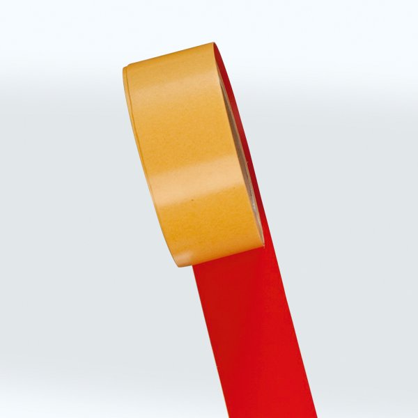 PROline Vinyl Floor Tape | 75mm Wide x 25m Long | Red