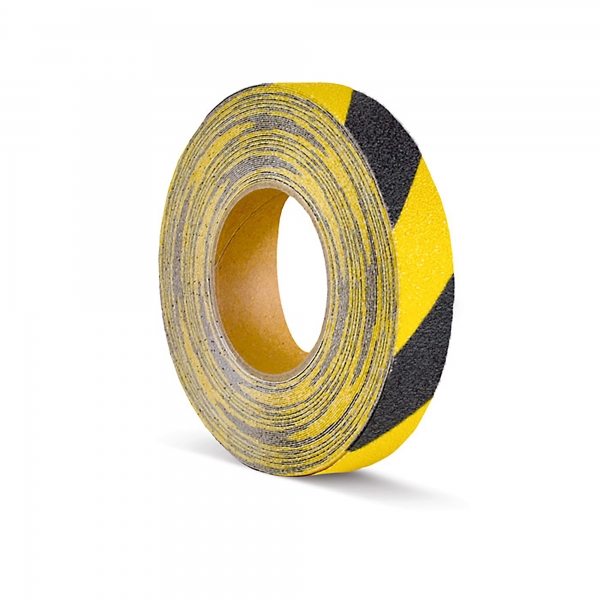 PROline Conformable Anti-Slip Tape | 25mm x 18.3m | Black/Yellow