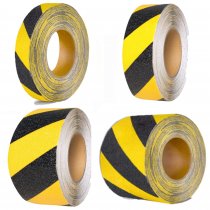 PROline Conformable Anti-Slip Tape | 25mm x 18.3m | Black/Yellow