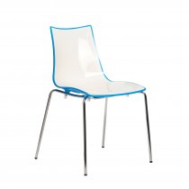 Easy Clean Canteen Chair | Blue | Gecko