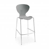 Pack of 2 Café High Stools | Grey | Sienna