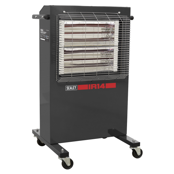 Halogen Infrared Heater | Cabinet | 1.4/2.8kW | 230V | Grey | Sealey