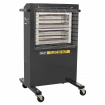 Halogen Infrared Heater | Cabinet | 1.2/2.4kW | 110V | Grey | Sealey