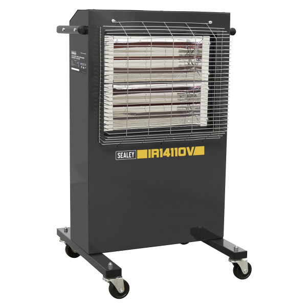 Halogen Infrared Heater | Cabinet | 1.2/2.4kW | 110V | Grey | Sealey