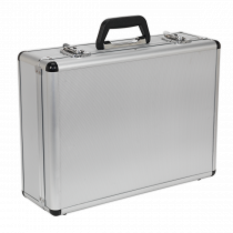 Aluminium Tool Case | 155h x 450w x 350d mm | Radiused Edges | Silver | Sealey