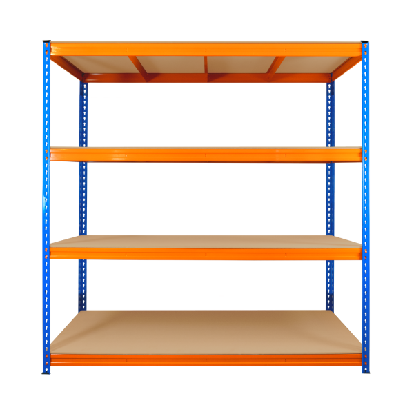 Ultra Heavy Duty Storage Racking | 1800h x 1800w x 600d mm | 350kg Max Weight per Shelf | 4 Levels