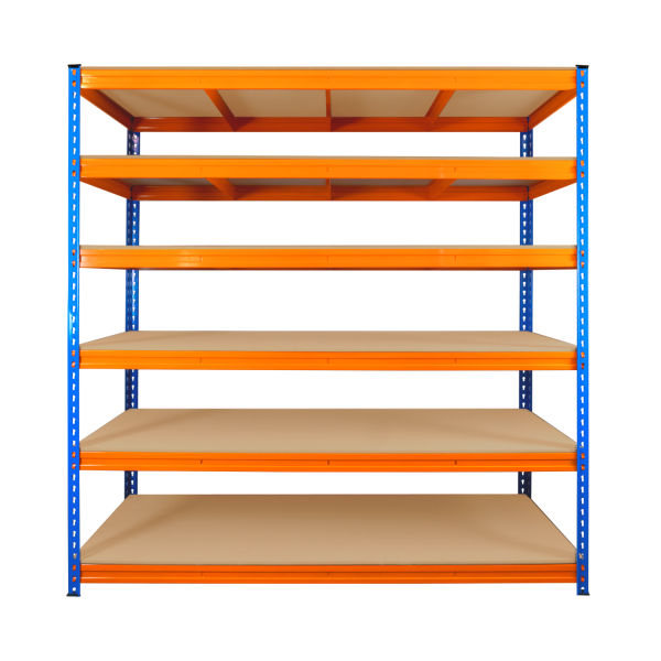 Ultra Heavy Duty Storage Racking | 1800h x 1800w x 600d mm | 350kg Max Weight per Shelf | 6 Levels