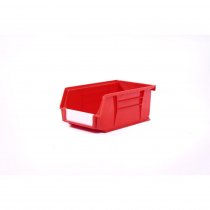 Linbins Standard Storage Bins | Pack of 20 | Size 3 | 75h x 105w x 190d mm | Red