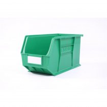 Linbins Standard Storage Bins | Pack of 5 | Size 9 | 230h x 210w x 455d mm | Green