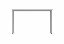 Multi-Purpose Office Table | 730h x 1200w x 600d mm | Arctic White Top | Silver Frame | Everyday VALUE