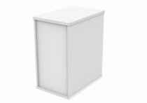 Desk Height Pedestal | 730h x 400w x 600d mm | 3 Drawers | Arctic White | Everyday VALUE