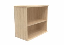 Office Bookcase | 730h x 800w x 400d mm | 1 Shelf | Canadian Oak | Everyday VALUE