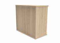 Office Bookcase | 730h x 800w x 400d mm | 1 Shelf | Canadian Oak | Everyday VALUE