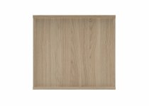 Office Bookcase | 730h x 800w x 400d mm | 1 Shelf | Canadian Oak | Everyday VALUE