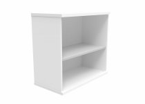 Office Bookcase | 730h x 800w x 400d mm | 1 Shelf | Arctic White | Everyday VALUE