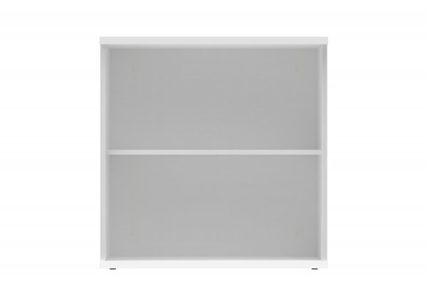 Office Bookcase | 816h x 800w x 400d mm | 1 Shelf | Arctic White | Everyday VALUE