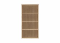 Office Bookcase | 1592h x 800w x 400d mm | 3 Shelves | Canadian Oak | Everyday VALUE