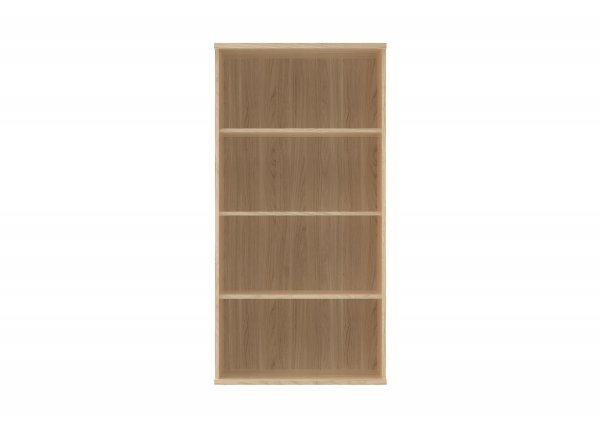 Office Bookcase | 1592h x 800w x 400d mm | 3 Shelves | Canadian Oak | Everyday VALUE