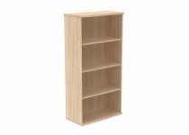 Office Bookcase | 1592h x 800w x 400d mm | 3 Shelves | Canadian Oak | Everyday VALUE