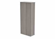 Office Bookcase | 1980h x 800w x 400d mm | 4 Shelves | Alaskan Grey Oak | Everyday VALUE