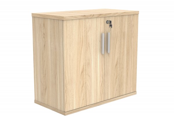 Office Cupboard | 730h x 800w x 400d mm | 1 Shelf | Canadian Oak | Everyday VALUE