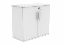 Office Cupboard | 730h x 800w x 400d mm | 1 Shelf | Arctic White | Everyday VALUE