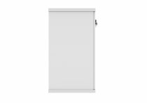 Office Cupboard | 730h x 800w x 400d mm | 1 Shelf | Arctic White | Everyday VALUE