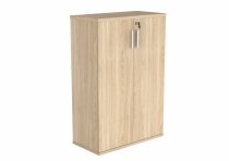 Office Cupboard | 1204h x 800w x 400d mm | 3 Shelves | Canadian Oak | Everyday VALUE