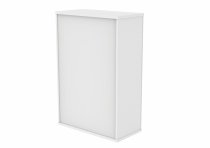 Office Cupboard | 1204h x 800w x 400d mm | 3 Shelves | Arctic White | Everyday VALUE