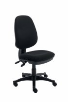 Office Task Chair | No Arms | Black | Versi