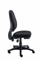 Office Task Chair | No Arms | Black | Versi