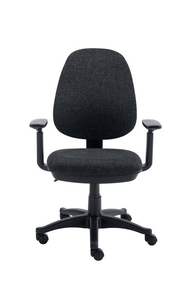 Office Task Chair | Adjustable Arms | Charcoal | Versi