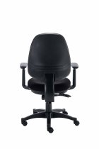 Office Task Chair | Adjustable Arms | Black | Versi