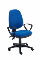 Office Task Chair | Fixed Arms | Royal Blue | Versi