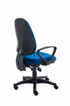 Office Task Chair | Fixed Arms | Royal Blue | Versi