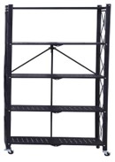 5 Tier Foldable Shelving Unit | 1585h x 710w x 337d mm | 30kg UDL