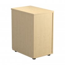 Everyday Desk Height Pedestal | 3 Drawers | 730mm High | 600mm Deep | Maple