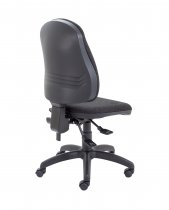 High Back Deluxe Chair | Charcoal | No Arms | Calypso II