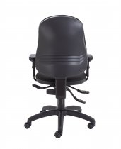 High Back Deluxe Chair | Charcoal | Adjustable Arms | Calypso II